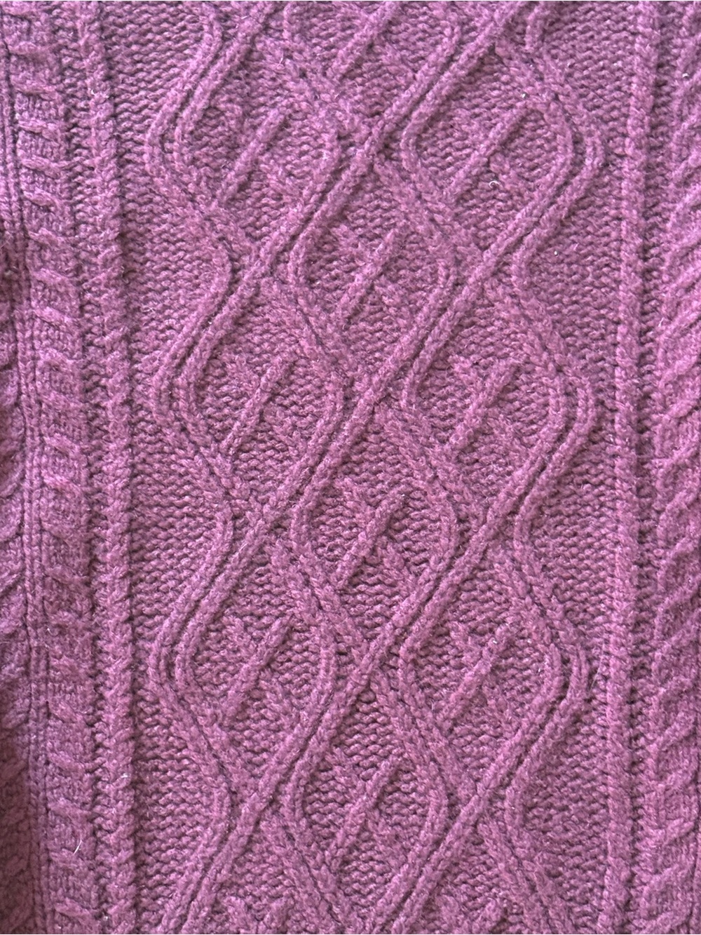 Ralph Lauren Black Label 100% Cashmere Cable Knit Sweater S - Picture 9 of 10